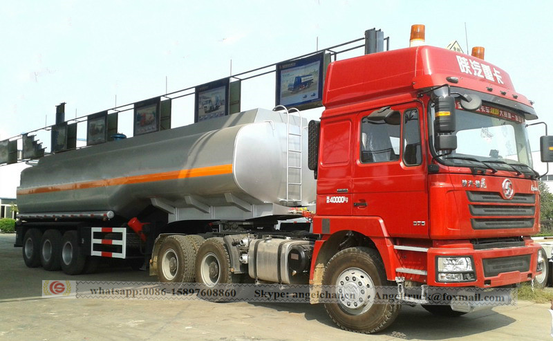 large capacity fuel semi trailer